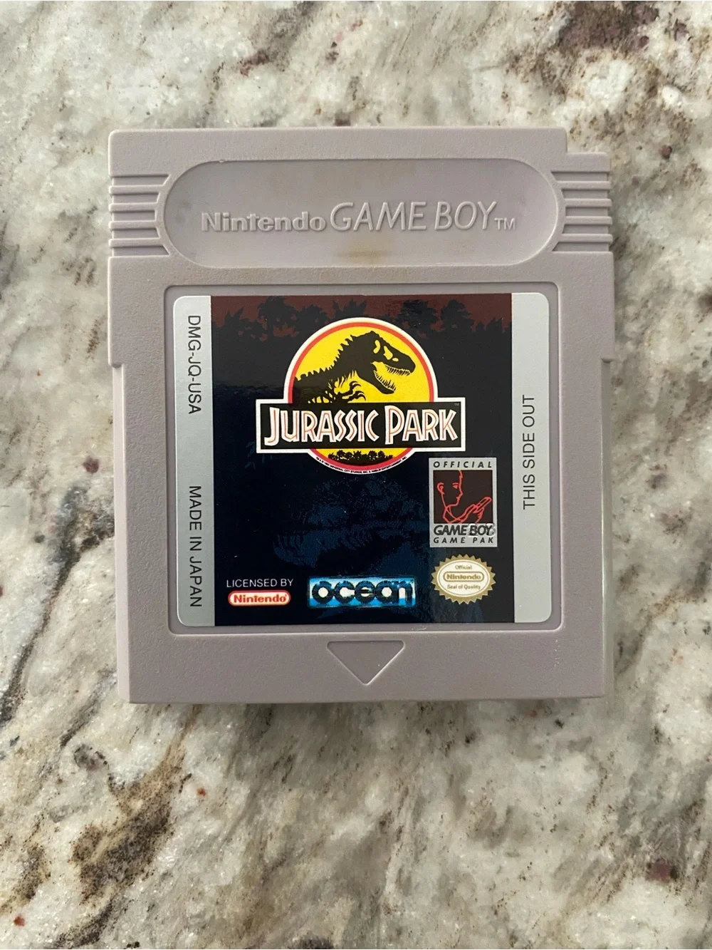 Nintendo Game Boy Jurassic Park Game Cartridge - Tested